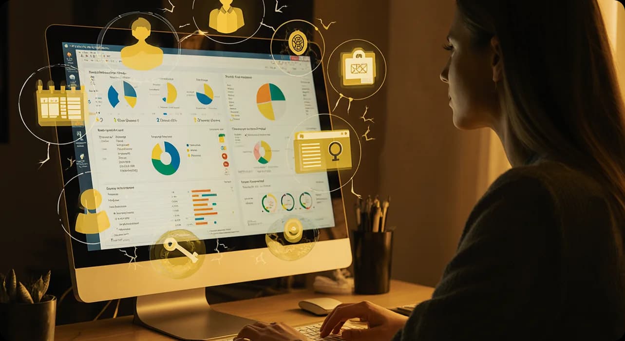 CRM com lógica, automação e clareza pra escalar sua operação