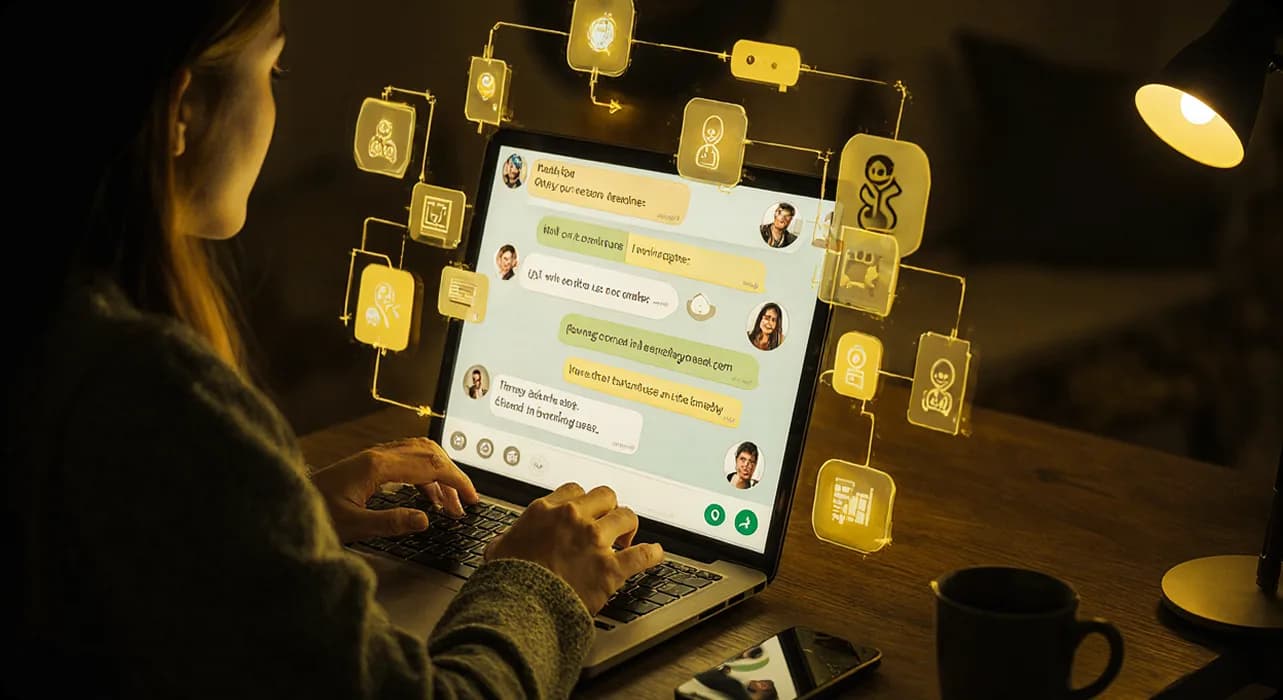 IA para WhatsApp que entende, responde e vende como gente de verdade.